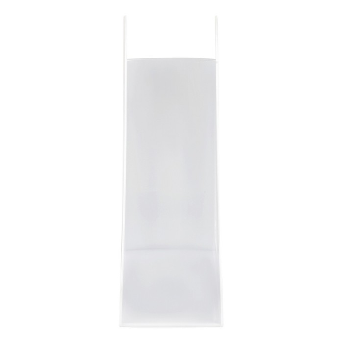 Лоток для бумаг вертикальный СТАММ "Фаворит", белый, ширина 90мм