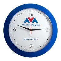 Часы настенные Vivid Large, синие