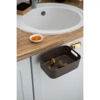 Крючок держатель самоклеящийся Доляна, 2 детали, 5.7&times;5.7&times;1 см, прозрачный