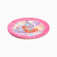 Тарелка одноразовая 18 см, набор 10 шт, ВИНКС