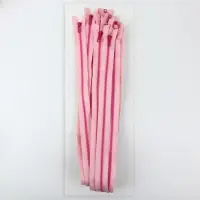 Молния &laquo;Трактор&raquo;, №5, разъёмная, замок автомат, 90 см, розовая