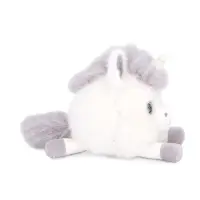 Мягкая игрушка "Единорог Лошарик", 12 см, серый 2629/12B