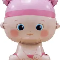 Воздушный шар фольгированный 33" &laquo;Малышка девочка&raquo;