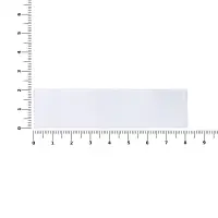 Лейбл тканевый Epsilon, S, белый