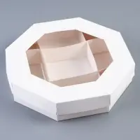 Менажница белая, 25&times;5 см