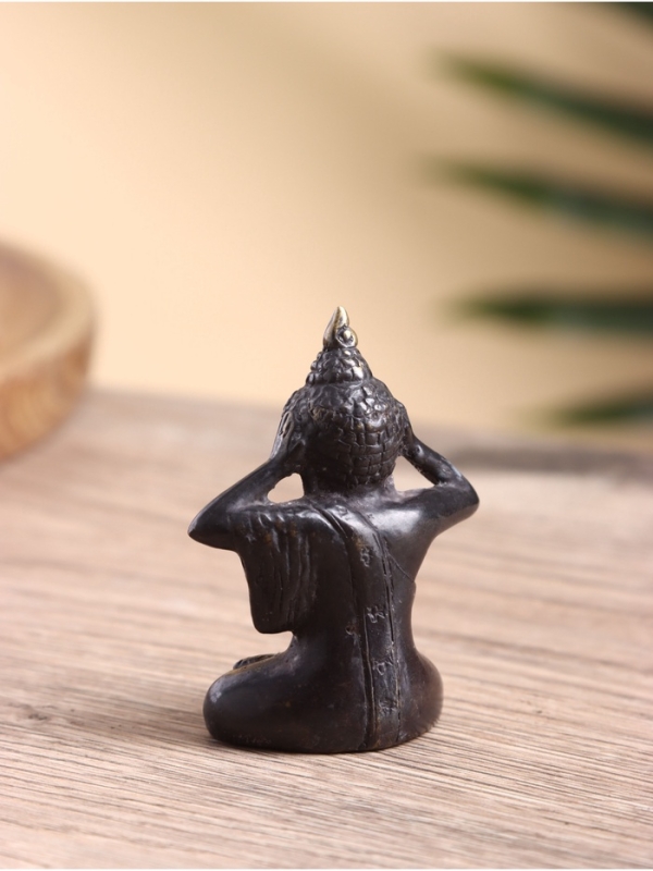 Сувенир бронза "Будда" 5х3х7 см