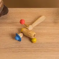 Сувенирный музыкальный инструмент Стучалка &laquo;Человечек&raquo;, 10&times;6&times;16 см