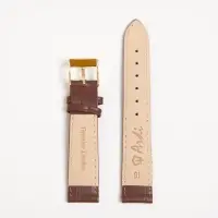 Ремешок для часов, мужской, 18 мм, запряжник 75 мм, горт 115 мм, натуральная кожа