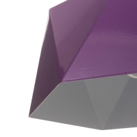 Светильник Edward 1х40Вт Е27 пр-1м темно-фиолетовый 25х21,5х18см