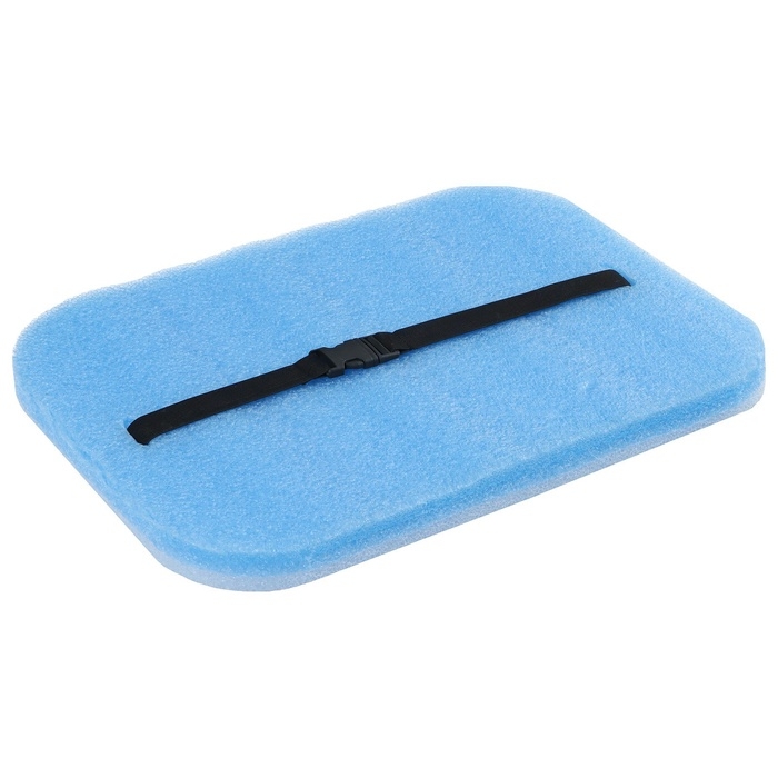 Сидушка туристическая на резинке maclay, с фольгой, 25 мм