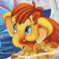 Книга-пазл "Мама для Мамонтёнка" Непомнящая Д.