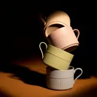 Чайная пара Pastello Moderno, зеленая