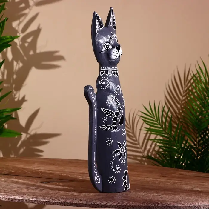 Сувенир "Кошка" албезия 50 см