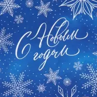 Упаковочная бумага глянцевая &laquo;С Новым годом!&raquo;, 60 х 90 см