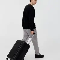 Чемодан Platta, черный