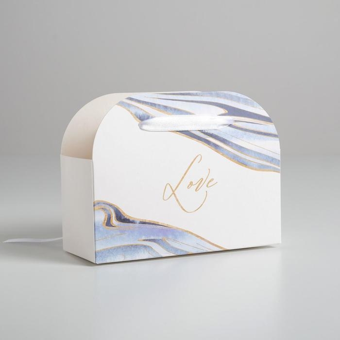 Переноска для цветов складная &laquo;Love&raquo;, 17 &times; 13 &times; 7 см