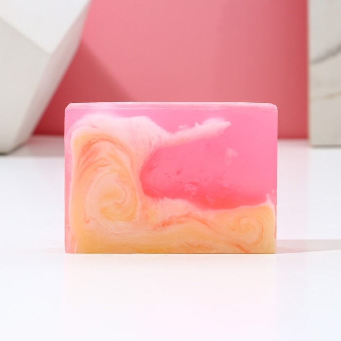 Мыло для рук &laquo;8 Марта&raquo;, 90 г, аромат фруктовый, ЧИСТОЕ СЧАСТЬЕ