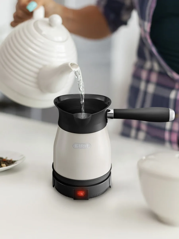 Турка электрическая для кофе КТ-7501 - 800-1000 Вт