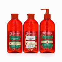 Гель для душа, увлажнение и уход, аромат малины, 250 мл, Рябина