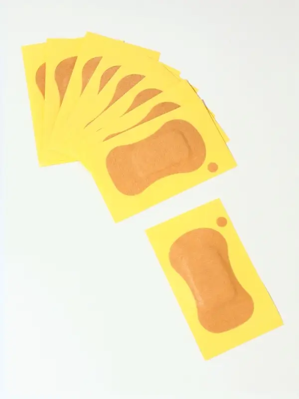 Защитные вкладыши от пота, для подмышек, одноразовые, 9.5&times;5.3 см, бежевые