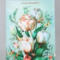 Пакет подарочный ламинированный, "Блаженство" 33 х 42,5 х 10 см