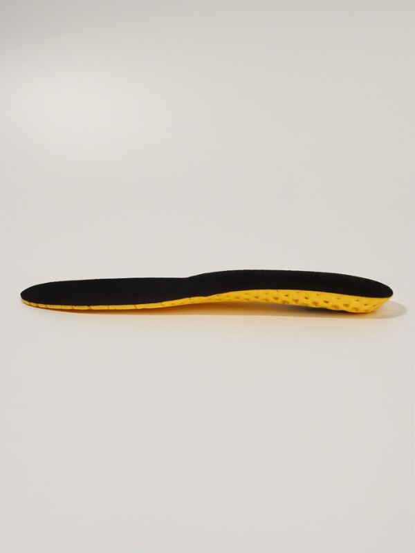 Стельки (EVA, полиэстер) универс 36-46р-р 27,5см (пара) черн/желтый пак ОТ