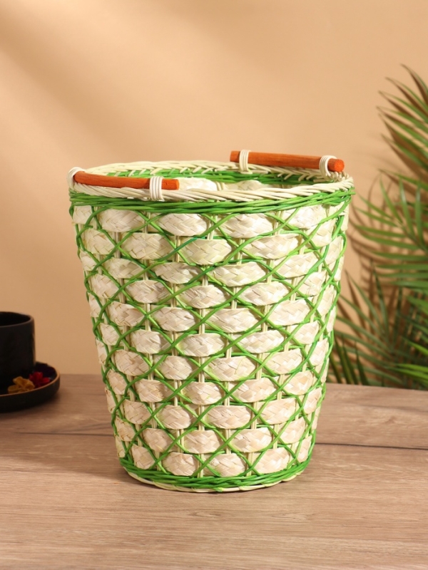 Корзина плетеная 24x24x26 см, ротанг