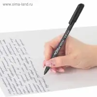 Ручка шариковая масляная Pensan Star Tech, узел-игла 1.0 мм, чернила чёрные