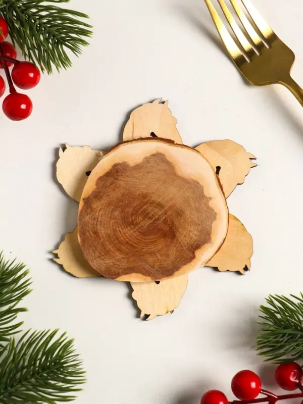 Подставка под горячее Лошадь Красотка , 11см, можжевельник