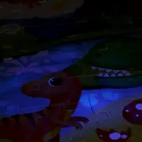 Glow in the dark puzzle(with UV lantern)