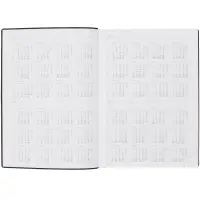 Ежедневник Vivian, недатированный, черный