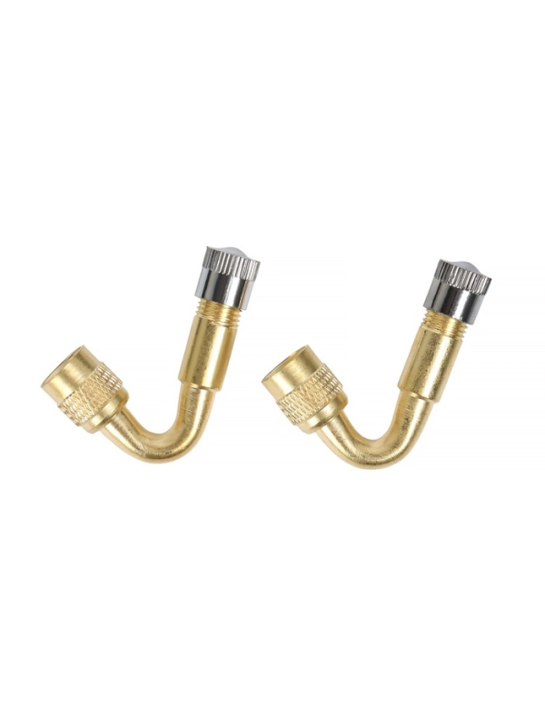 Удлинитель вентиля, металлический, 65&deg;, набор 2 шт