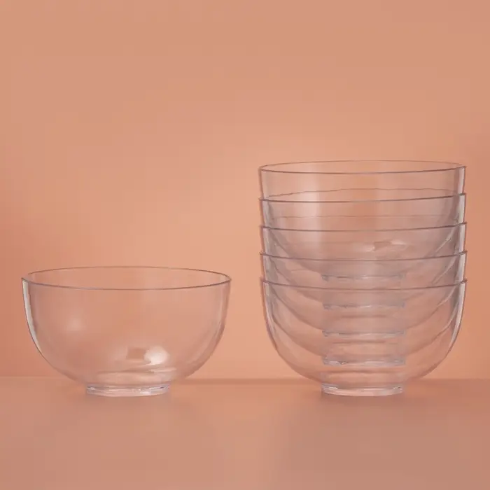 Форма пластиковая одноразовая для фуршета &laquo;Малая миска&raquo;, 150 мл, d=8 см, прозрачная