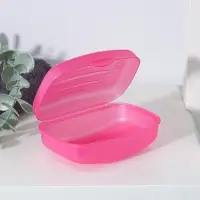 Мыльница с крышкой Радиан &laquo;Дорожная&raquo;, пластик, 10&times;7&times;4.5 см, МИКС