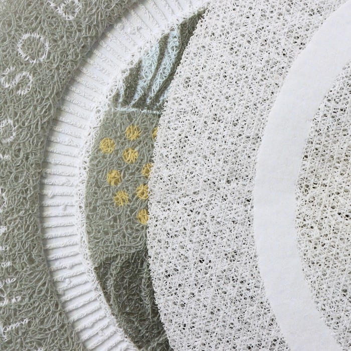 Коврик для дома LaDо́m, 40&times;60 см, цвет серый