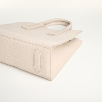 Сумка женская на молнии, TEXTURA, средний размер, цвет молочный