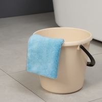 Тряпка для пола Raccoon, 250 г/м&sup2;, 50&times;30 см, микрофибра, с оверлоком, 1 шт, цвет голубой