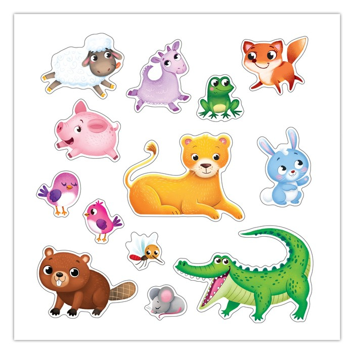 Магнитная книжка-игрушка &laquo;Кто чей малыш?&raquo;, 8 стр.