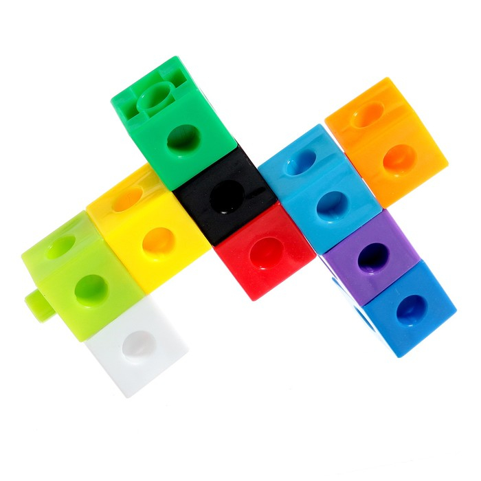 Развивающий конструктор &laquo;Кубики&raquo;, 100 деталей