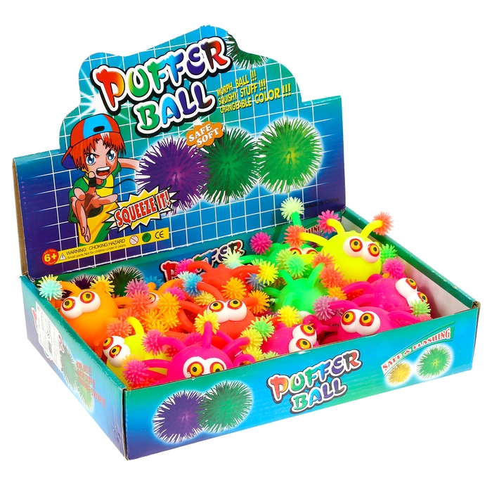 Ёжка &laquo;Медуза&raquo;, световой, цвета МИКС