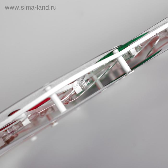 Светодиодная фигура &laquo;Снеговик&raquo; 23 &times; 43 см, пластик, 220 В, свечение мульти (RG/RB)