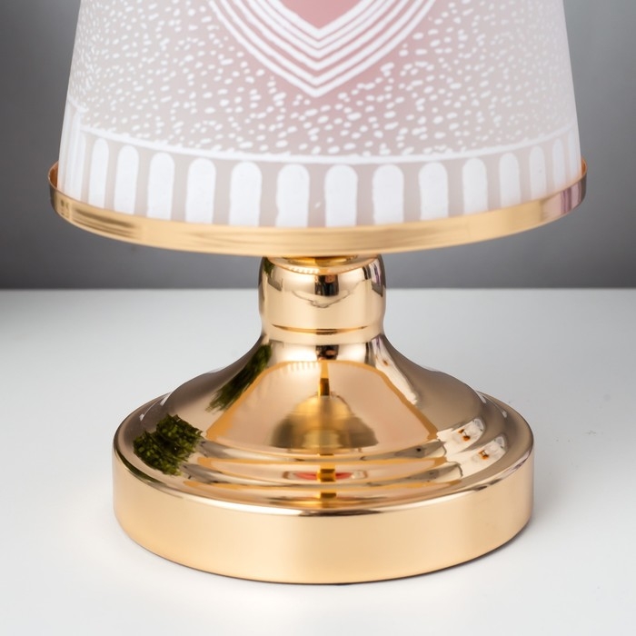 Аромасветильник сенсорный "Сердце" G9 35Вт золото 13х13х20 см RISALUX