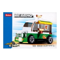 Конструктор Механо &laquo;Стритфуд авто&raquo;, инерция, 54 детали