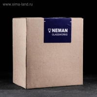 Набор бокалов хрустальных для вина &laquo;Цветок&raquo;, отводка золотом, 160 мл, 6 шт