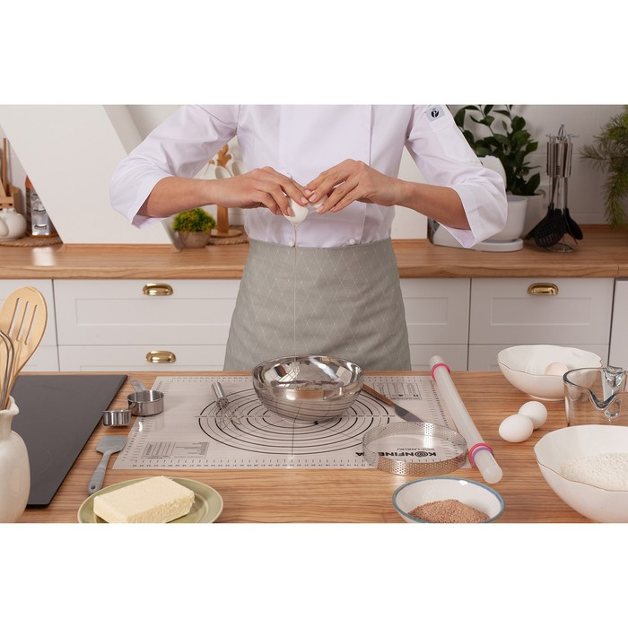 Миска из нержавеющей стали с двойными стенками &laquo;Трефор&raquo;, 800 мл, d=18 см