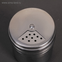 Солонка из нержавеющей стали &laquo;Элиас&raquo;, 150 мл, 5,4&times;7,5 см