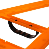 Треугольник для школьной доски, с держателем, прямоугольный, 30&deg;