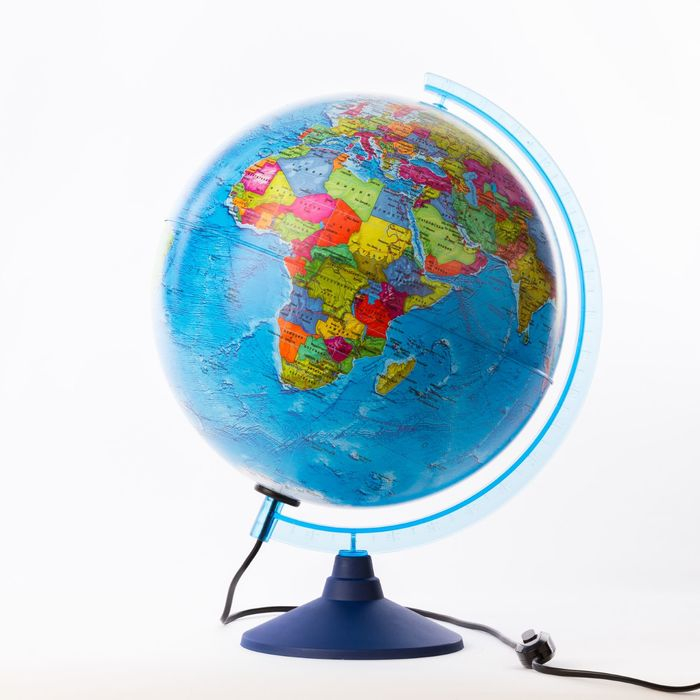 Глoбус политический &laquo;Классик Евро&raquo;, диаметр 320 мм, с подсветкой