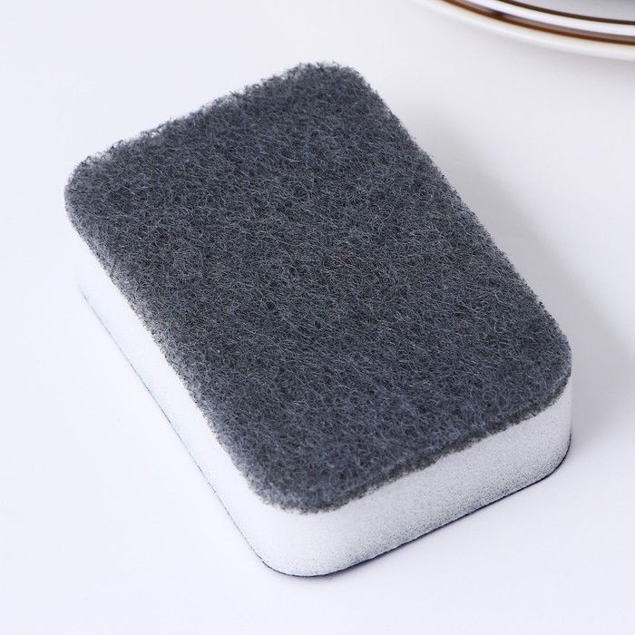 Губка поролоновая &laquo;Маленькая черная губка&raquo;, 9 х 6 см