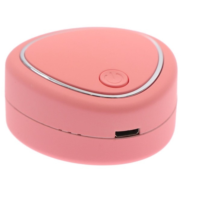 Массажёр для лица LMZ-001, микротоковый, розовый, от USB